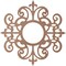 Ekena Millwork Dijon Wood Fretwork Pierced Ceiling Medallion, Wood (Paint Grade), 18"OD x 5 7/8"ID x 3/8"T CMWP18X18X0375DIMF - alternate 2